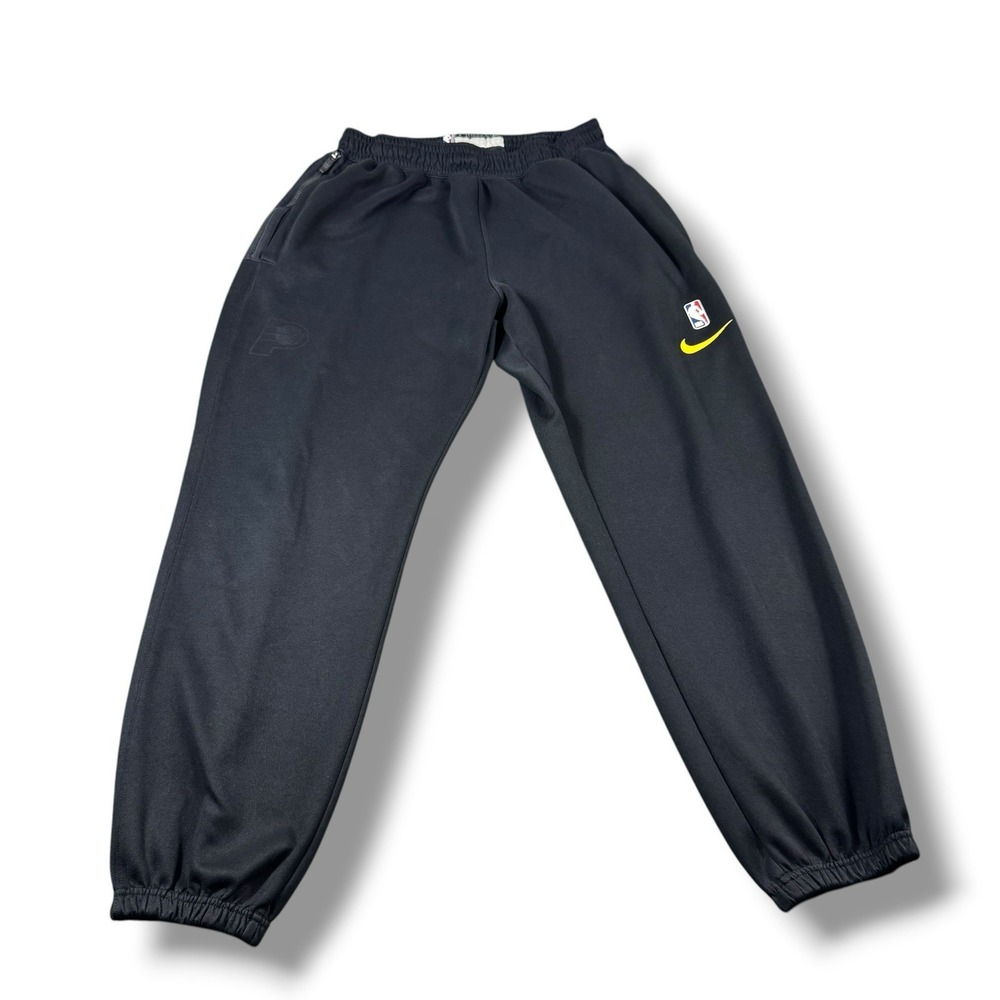 Nike Engineered NBA Indiana Pacers Team-Issued Black Sweatpants Mens Sz L GUC